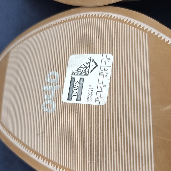 TOMS | NEW Lunata Gold Metallic Heeled Lace Up Booties Academia Size 11 - Picture 8 of 10